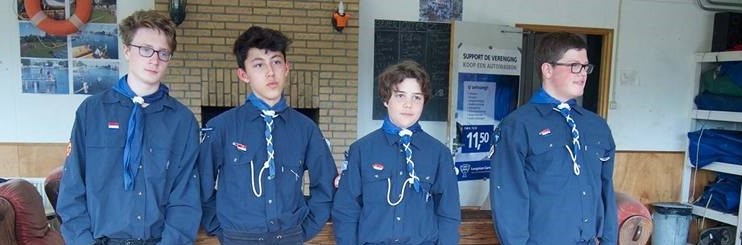 Zeeverkenners van Scouting Elfregi Amsterdam