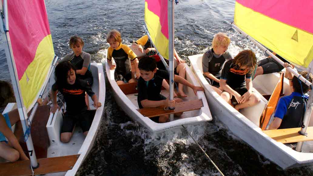 Bij Scouting Elfregi Amsterdam zeilen we vaak.