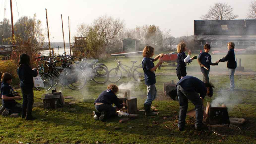 Bij Scouting Elfregi Amsterdam zeilen we vaak.